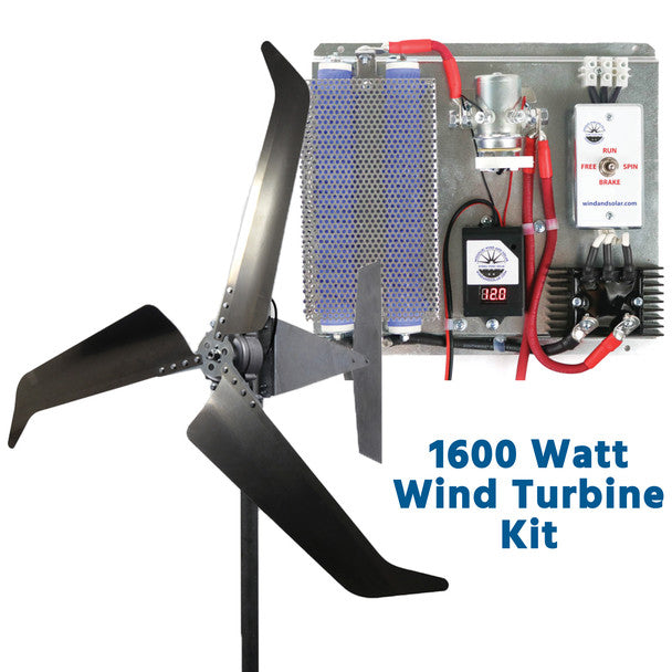 1600 Watt | Freedom™ Wind Turbine Kit for Lead Acid Batteries