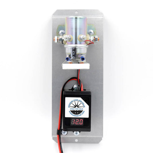 Digital 440 Amp Charge Controller with Divert Relay & LED Volt Meter for Wind and Solar