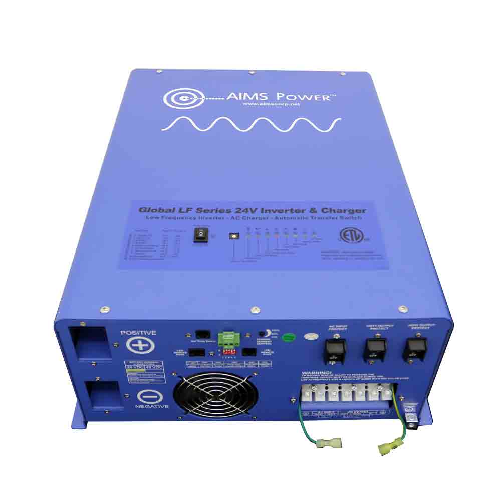 4000 Watt 24 Volt Pure Sine Inverter - UL Listed