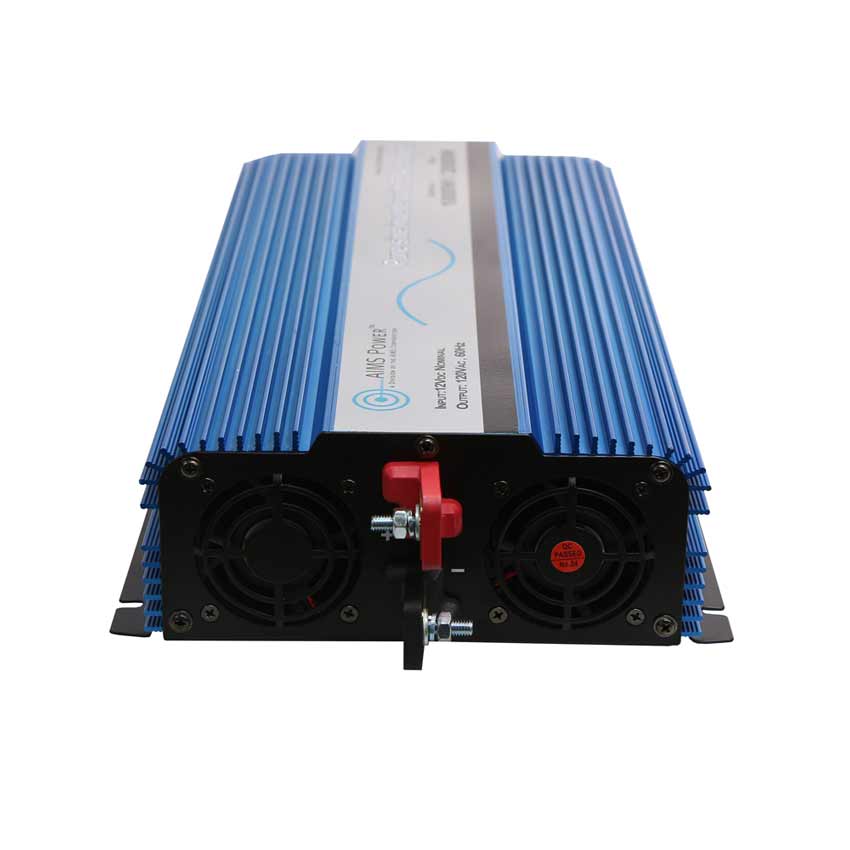 2000 Watt 12 Volt Pure Sine Inverter with Transfer Switch - UL Listed