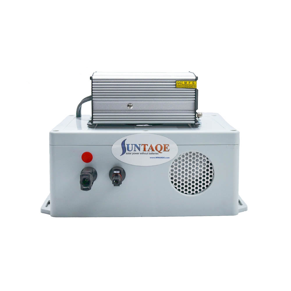 Suntaqe 150 Watt 12 Volt Solar to 120 Volt AC Power without Batteries