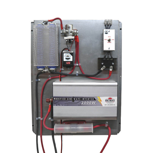 Hybrid All In One Digital Charge Controller Board with DC to AC Inverter