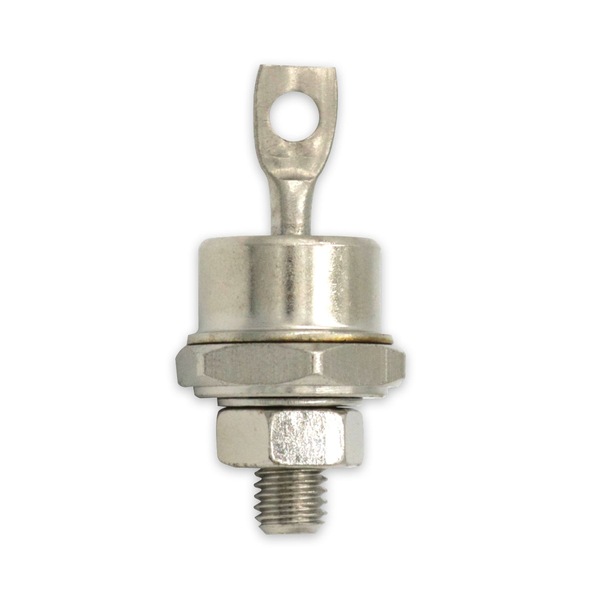 thumbnail image 2 of Unitrode 35 Amp 35 Volt Stud Mounted Diode – With Wire And Lug – DO-5 – Wind/Solar Blocking 2 of 3