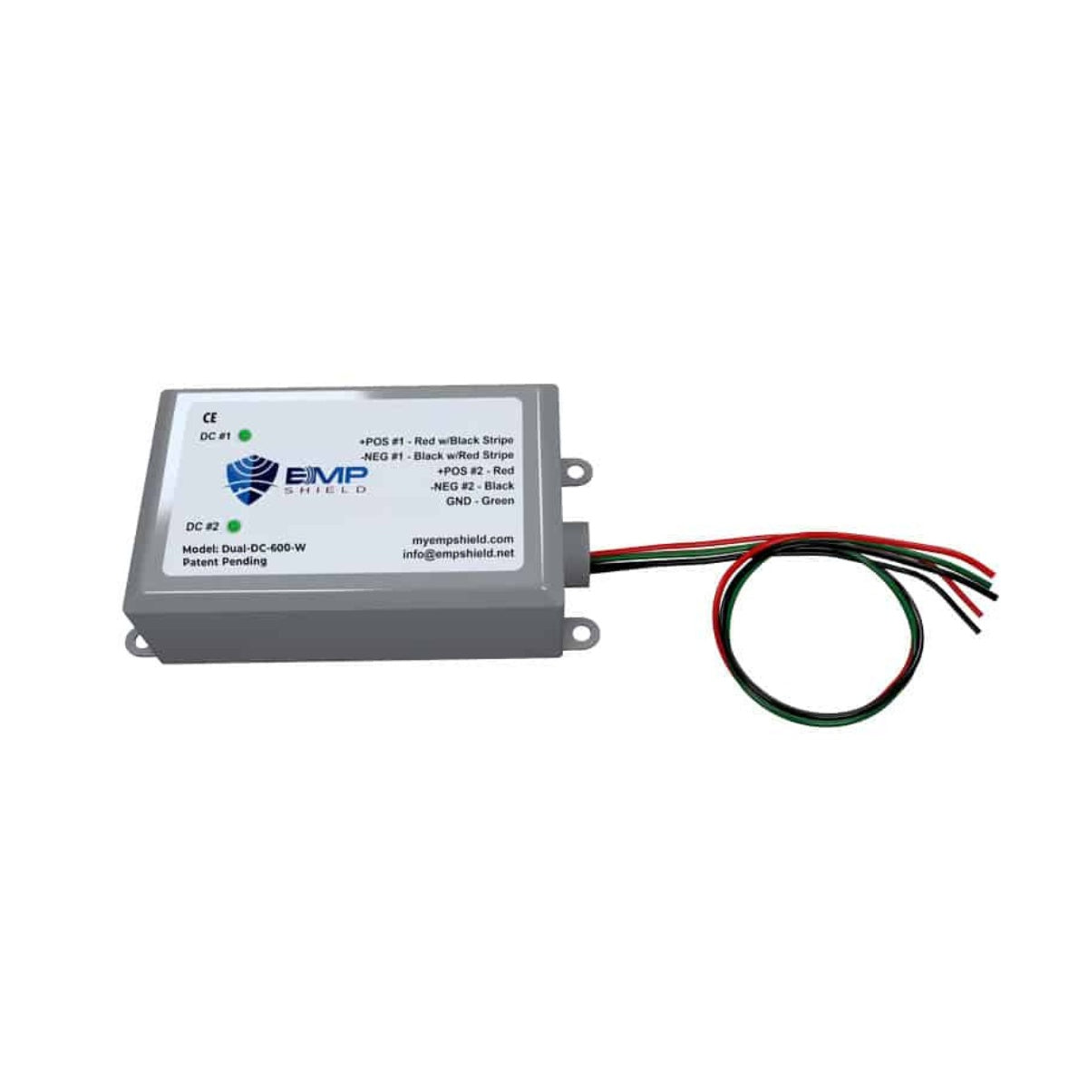 EMP Shield Dual Direct Current 600 Volt Wired (DUAL-DC-600-W)