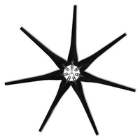 7 Raptor Generation 4 Wind Turbine Generator Blades and Hub