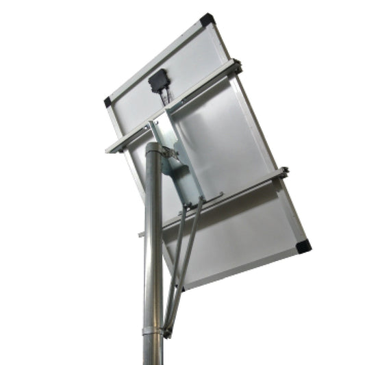 Single 100 Watt Solar Panel Top Of Pole Mounting Rack