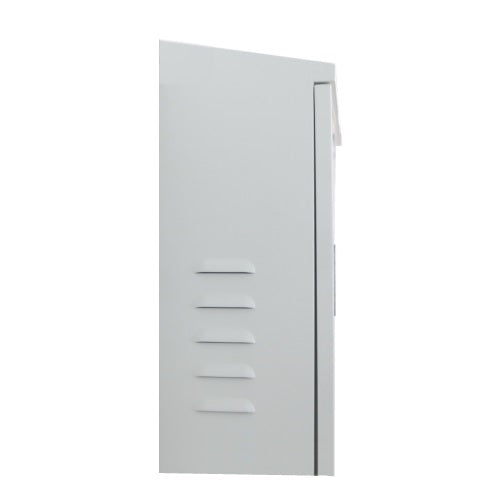 Vented Water Resistant Steel Enclosure with Push Button Latch