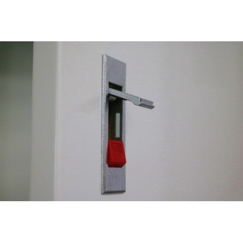 Vented Water Resistant Steel Enclosure with Push Button Latch