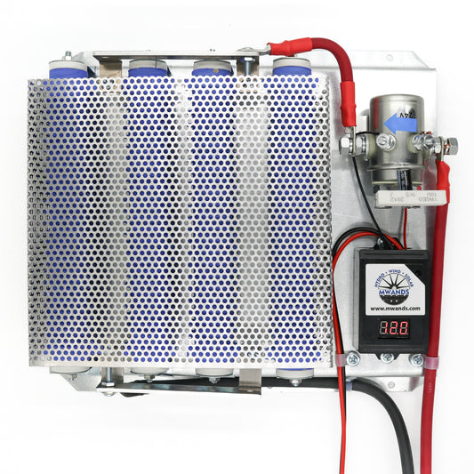 Wind and Solar Charge Controller w/ LED Display & 1200 Watt Dump Load