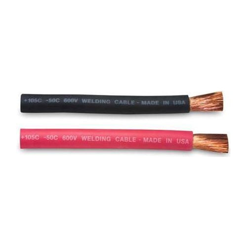 1 AWG Fine Stranded Flexible Welding Cable (by the foot)