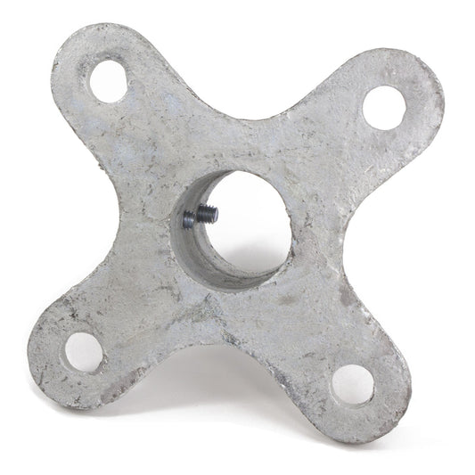 Wind Turbine Base with Set Screws