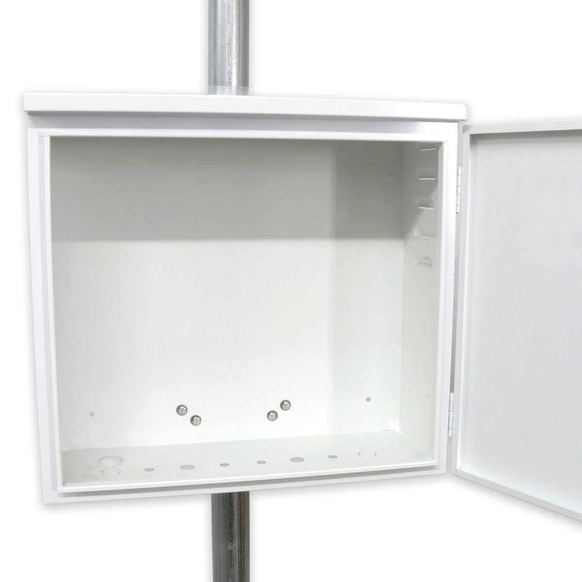 Side of Pole Vented Water Resistant Steel Pond Box