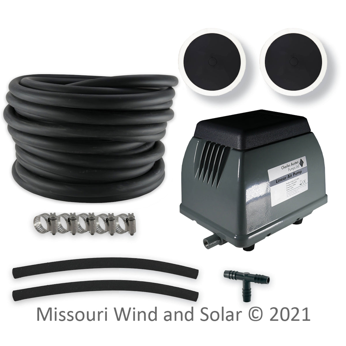 40 Liter Air Pump & Pond Aeration Kit