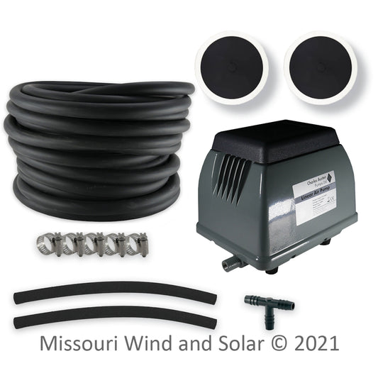40 Liter Air Pump & Pond Aeration Kit