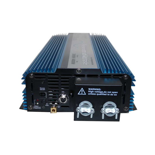 2000 Watt 12 Volt Pure Sine Inverter with Transfer Switch - UL Listed