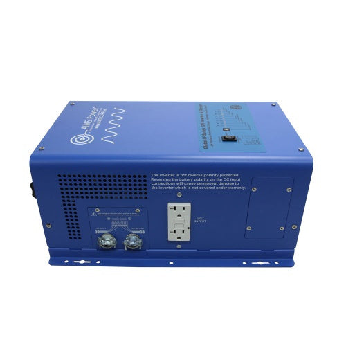2000 Watt 12VDC 120VAC Pure Sine Inverter Charger - UL 458 LISTED