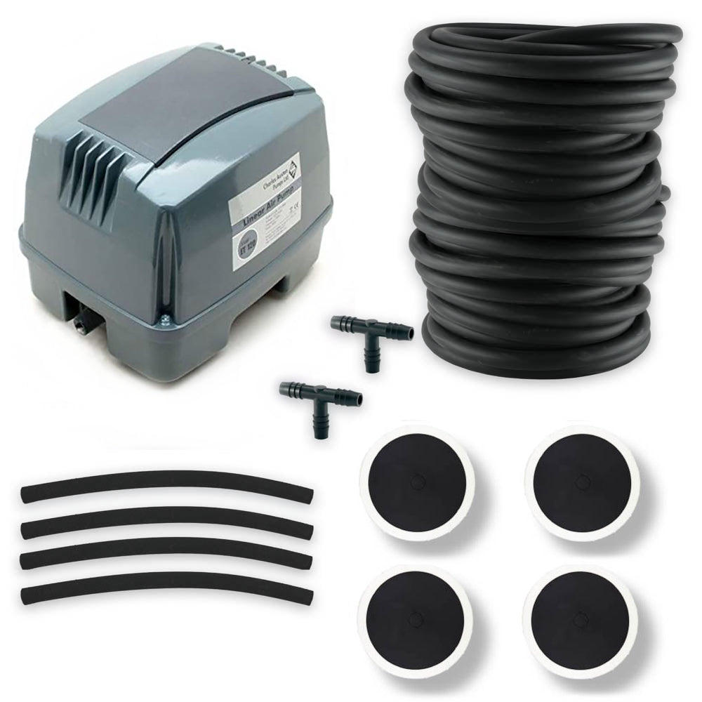 120 Liter Air Pump & Pond Aeration Kit