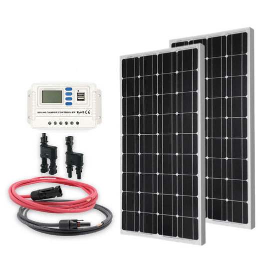 200 Watt Monocrystalline Solar Panel Kit