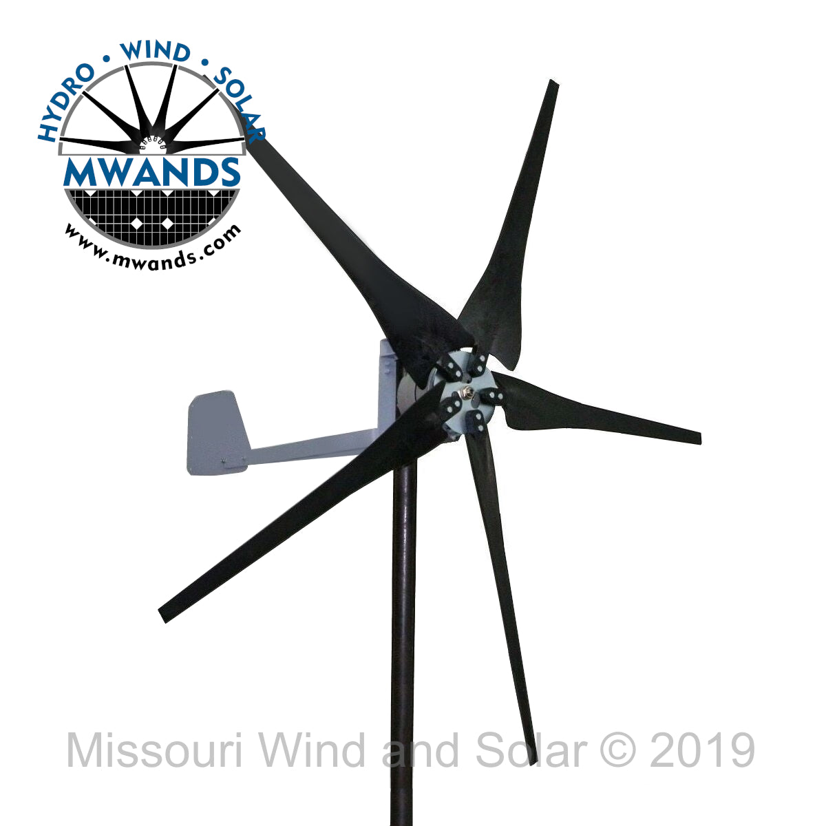 Raptor G4 5 Blade 500 Watt Basic Wind Turbine