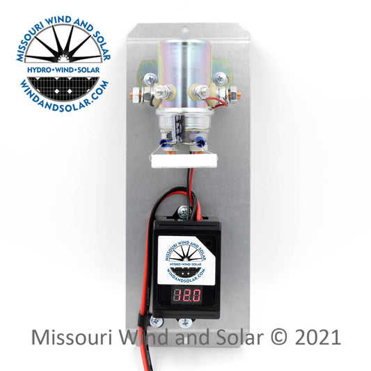 Digital 440 Amp Charge Controller with Divert Relay & LED Volt Meter for Wind and Solar
