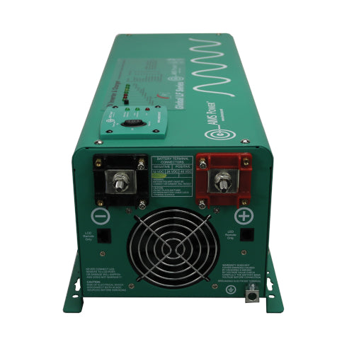 2500 Watt 12VDC 120 VAC Low Frequency Pure Sine Inverter Charger