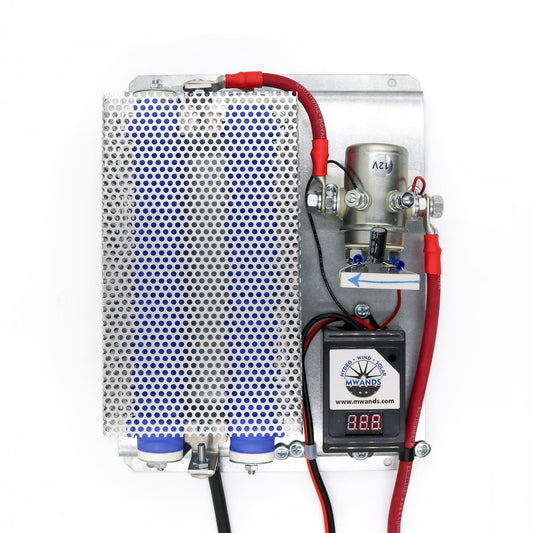 Wind and Solar Charge Controller w/ LED Display & 600 Watt Divert Load