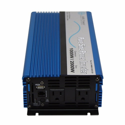 1000 Watt Pure Sine Power Inverter 12 Volt ETL Listed