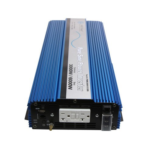 3000 Watt 12 Volt Pure Sine Power Inverter ETL Listed