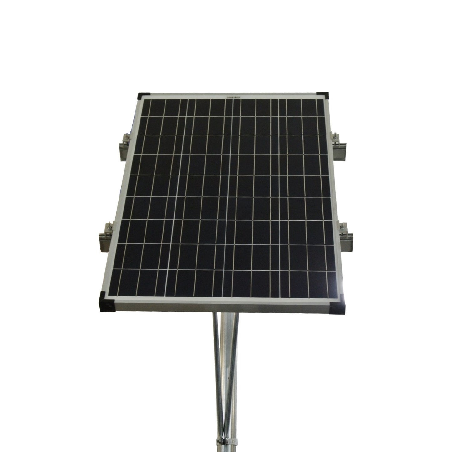Single 100 Watt Solar Panel Top Of Pole Mounting Rack