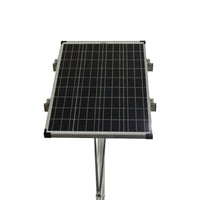 Single 100 Watt Solar Panel Top Of Pole Mounting Rack