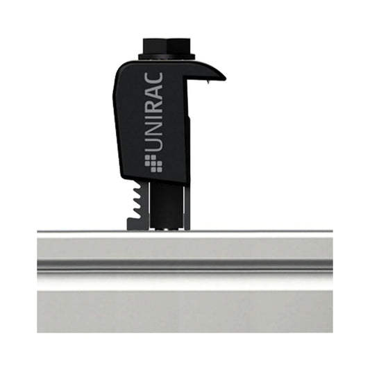 UniRac SolarMount 302050D Universal End Clamp | 30-46 mm Black