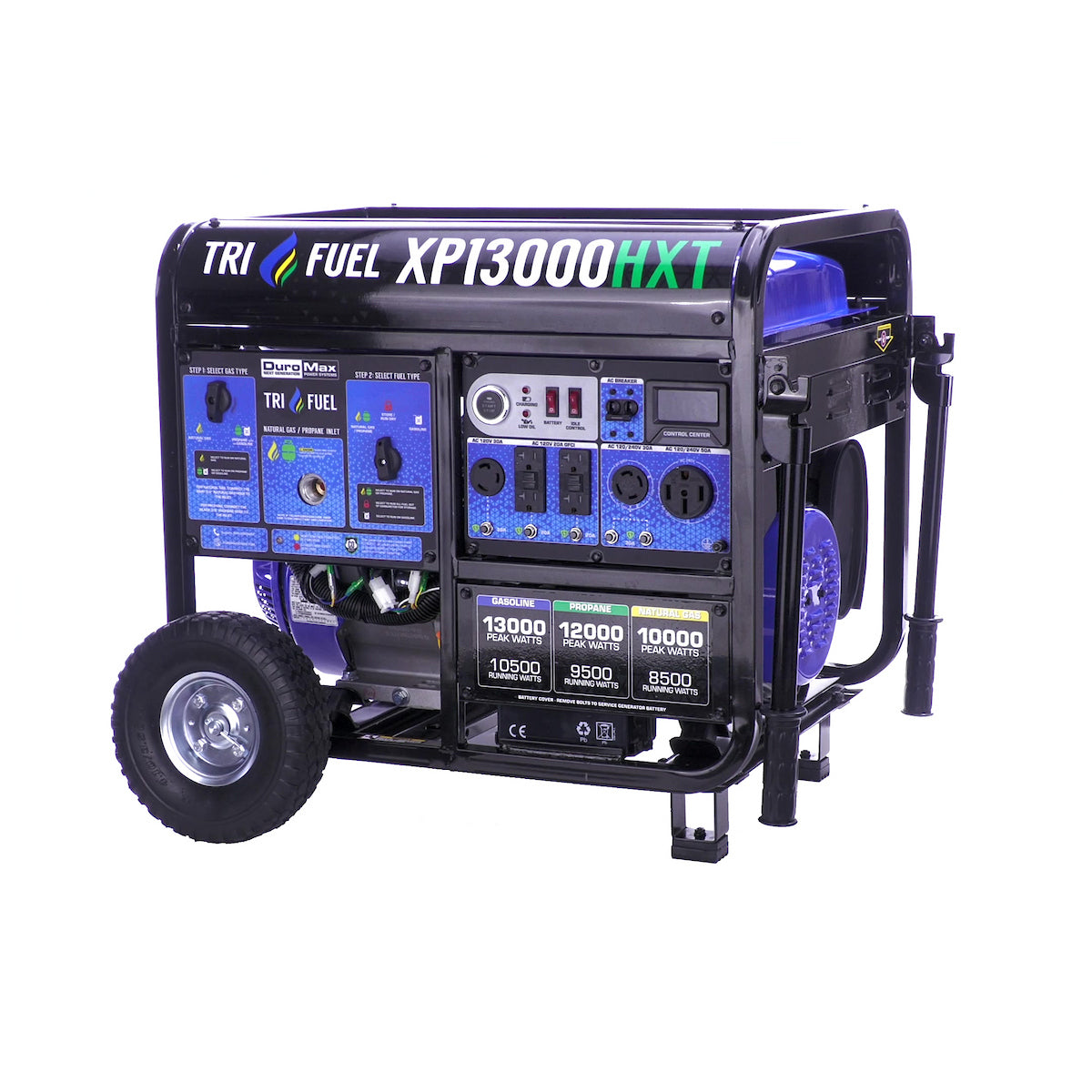 DuroMax 13000 Tri Fuel Watt Portable Generator