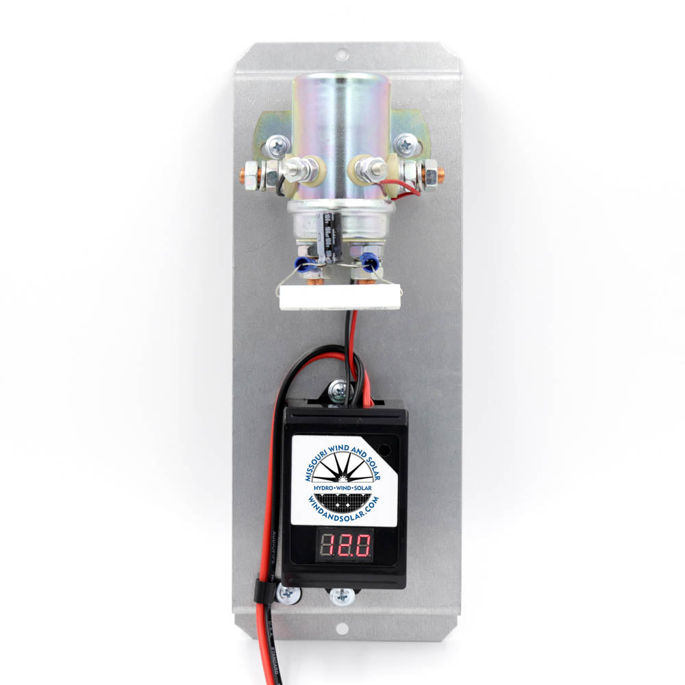 Digital 440 Amp Charge Controller with Divert Relay & LED Volt Meter f ...