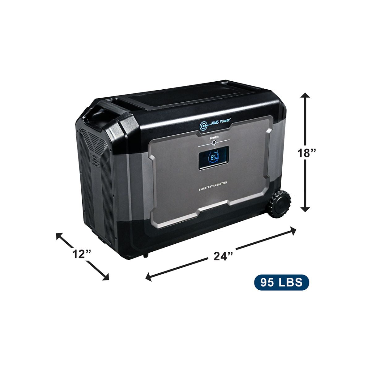 Portable Solar Generator 5.04 kWh Extender Lithium Battery for AIO-5KWH4KW