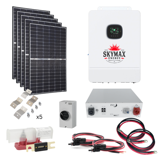 Solar Foundation Starter Kit with MidNite PowerFlo Battery Back Up (D3087)