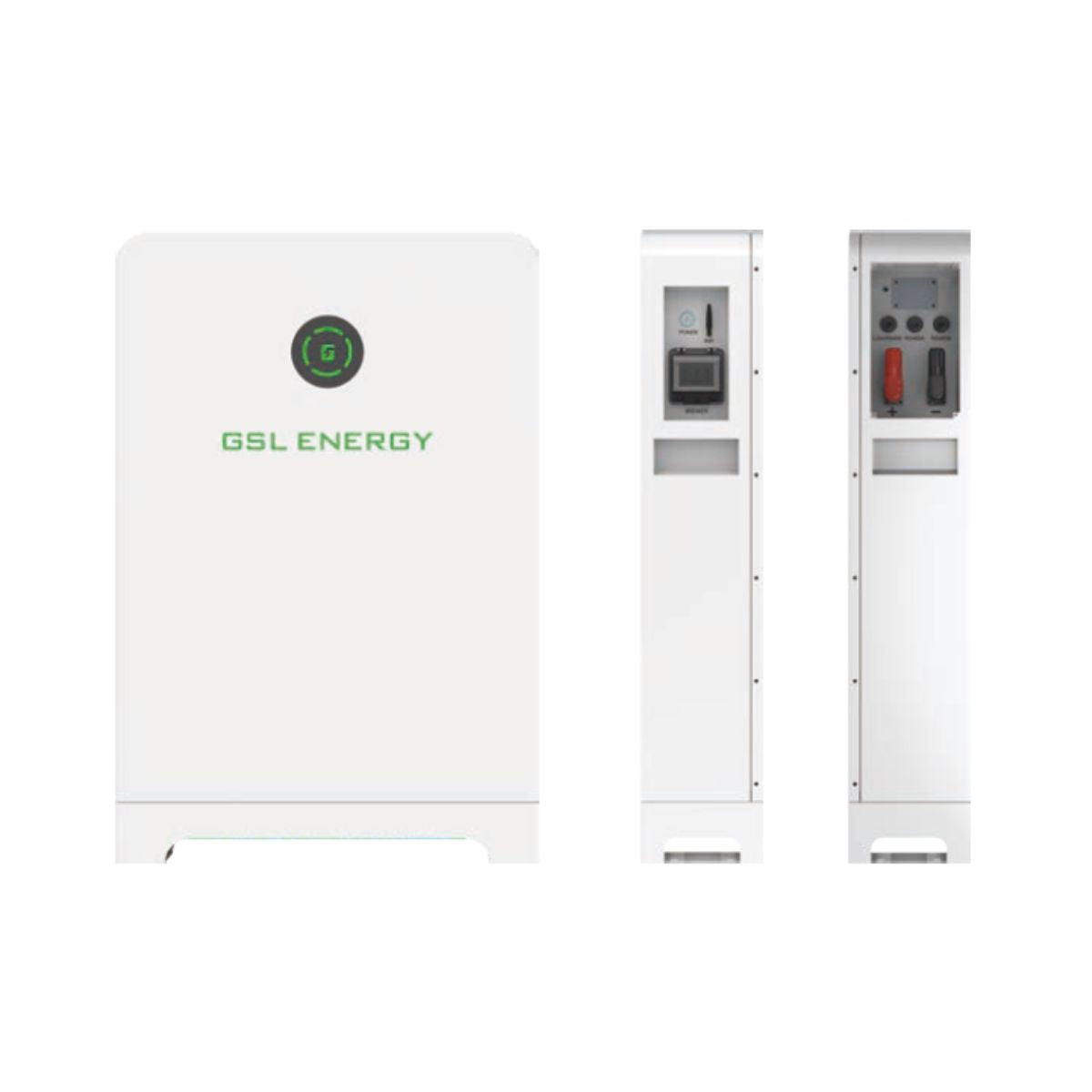 GSL 14.34 kWh Lithium Ion Battery with IP65 rated case and LED indicator lights