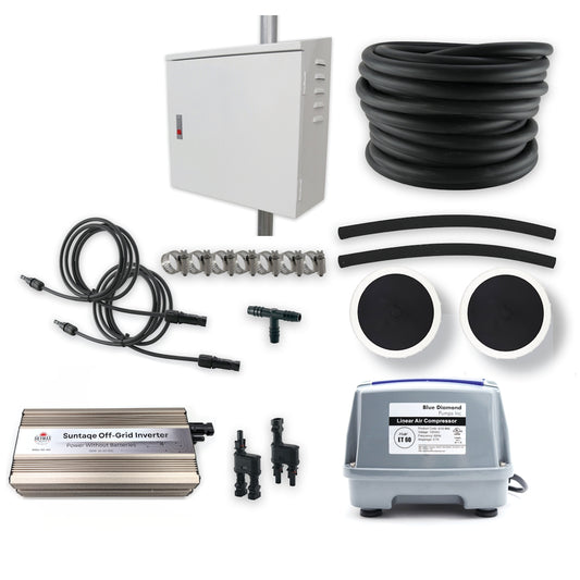 60L Pond Aeration Kit with Suntaqe Inverter Charger