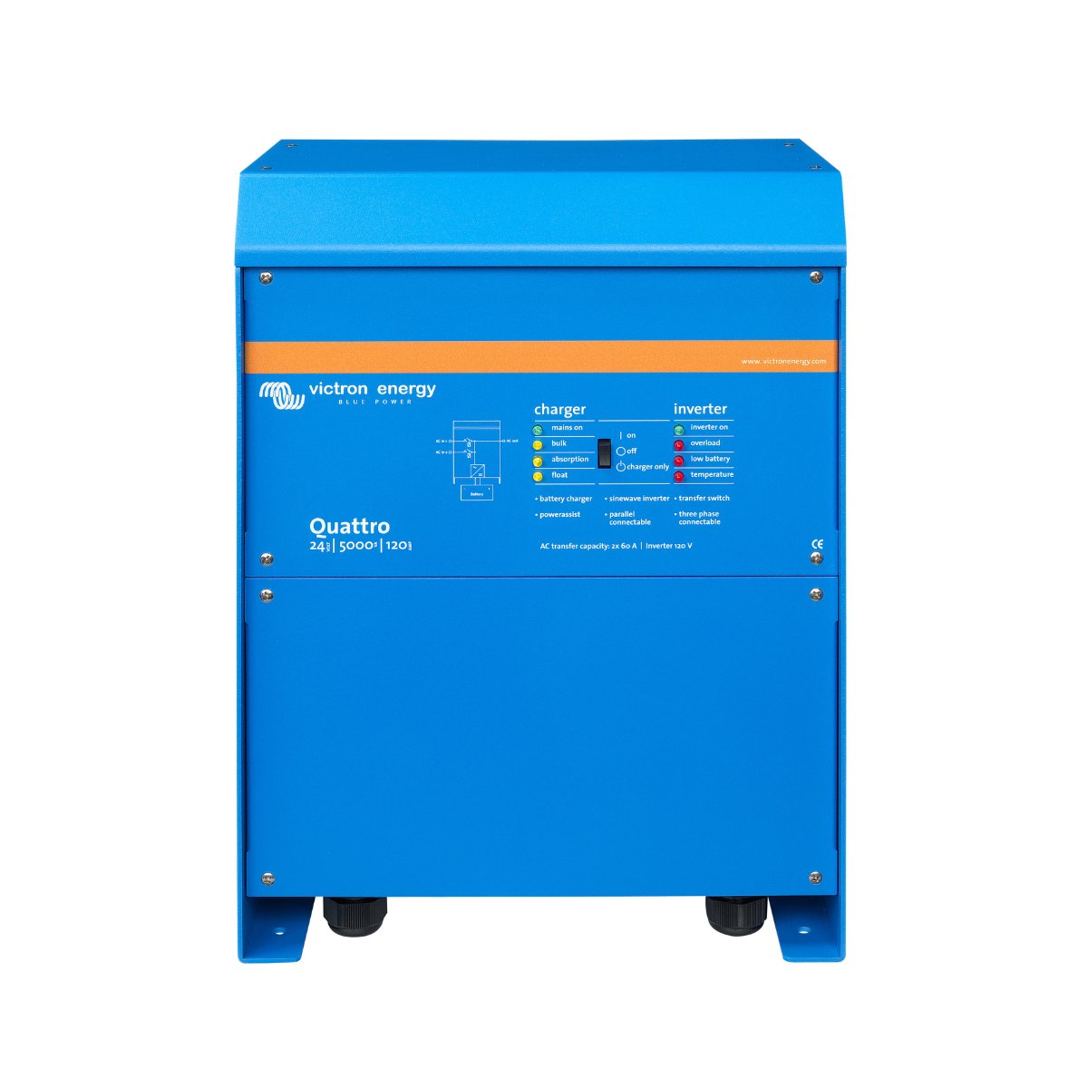 Victron Energy Quattro 24/5000/120-100/100 120V VE.Bus