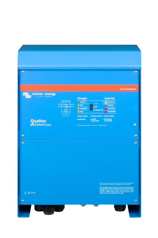 Victron Energy Quattro 48/10000/140-100/100 120V VE.Bus