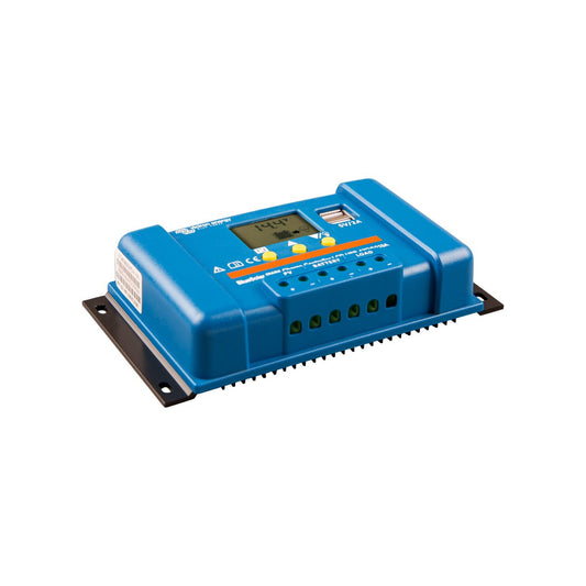 Victron Energy BlueSolar PWM Charge Controller LCD USB 12/24V - 30A