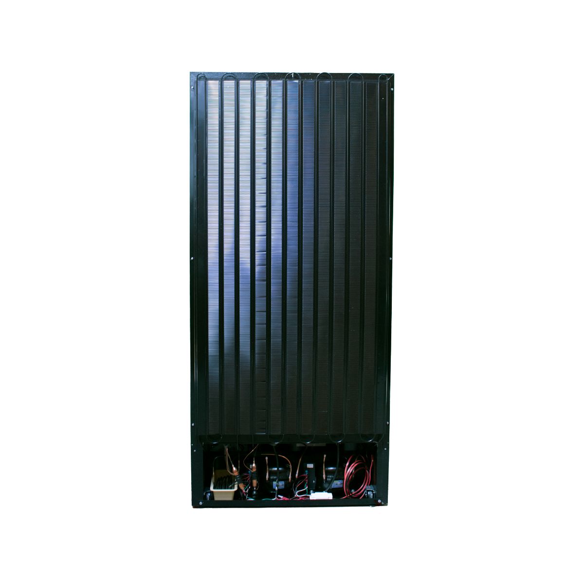 Sunstar Solar AC/DC Powered Refrigerator Freezer 16 cu.ft. Black