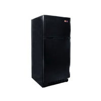 Sunstar Solar AC/DC Powered Refrigerator Freezer 16 cu.ft. Black