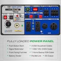 DuroMax 11000 Tri Fuel Watt Portable Pure Sine Inverter Generator
