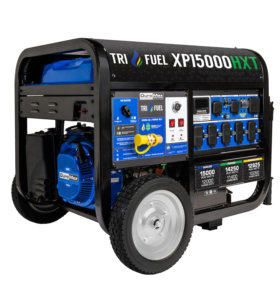 DuroMax 15000 Tri Fuel Watt Portable Generator