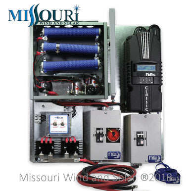 Pre-wired MidNite Solar Classic 150 MPPT All-In-One Charge Controller Board with VRD for Wind