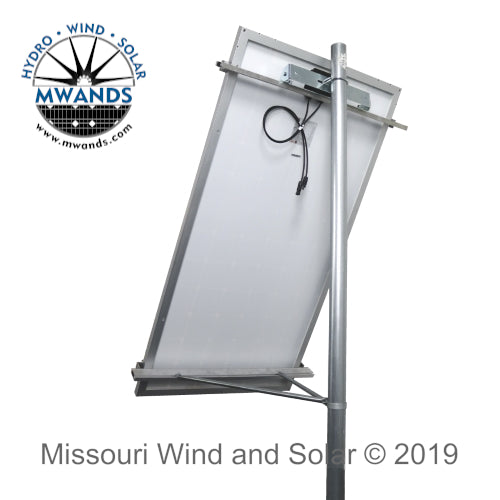 Large Solar Panel Side of Pole Mounting Rack