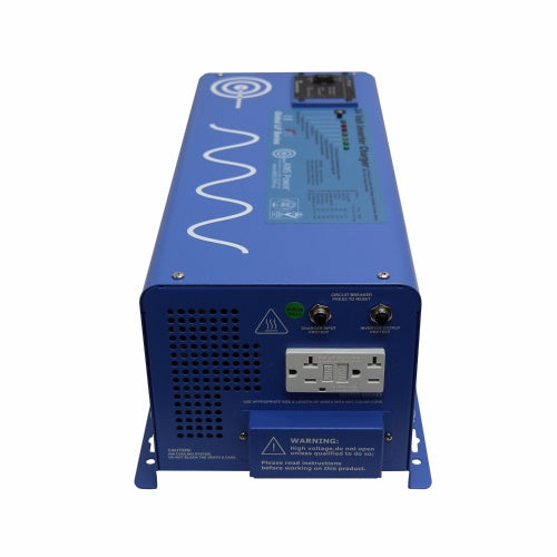 3000 Watt 24VDC 120VAC Pure Sine Low Frequency Inverter Charger