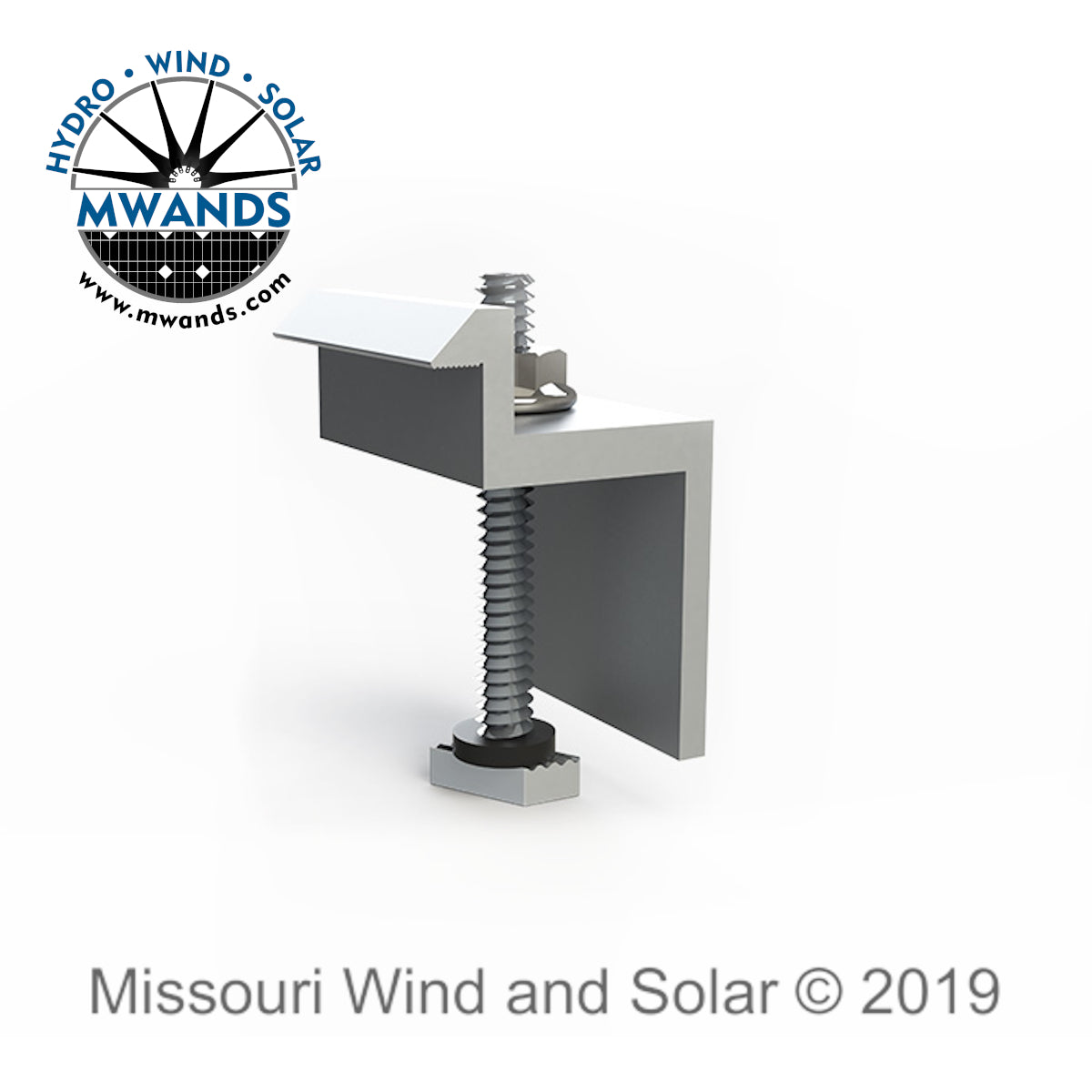 UniRac SolarMount End Clamp E: 1.97 - 2.00"