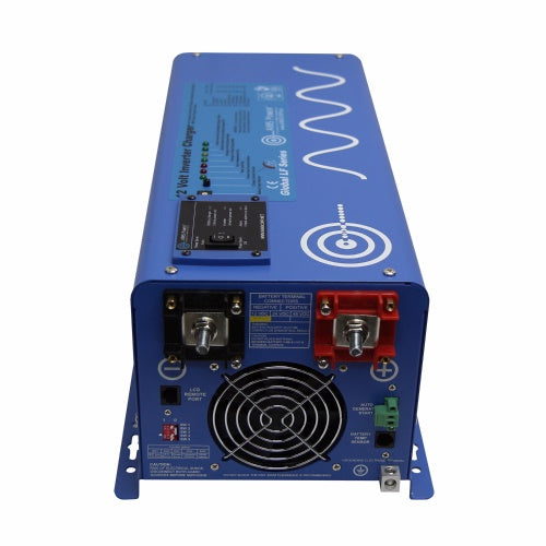 3000 Watt 12VDC 120VAC Pure Sine Inverter Charger