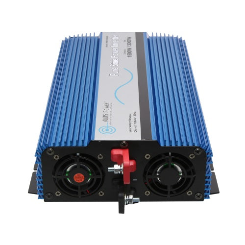 Power Inverter 1500 Watt 12VDC 120VAC Pure Sine Wave